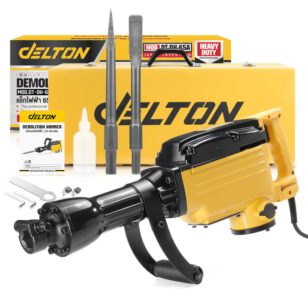 เครื่องสกัดไฟฟ้า DELTON รุ่น DT-DH-65A 3800 วัตต์